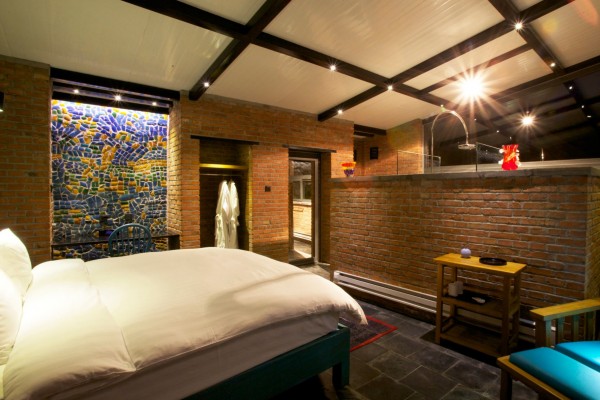 Hôtel Brickyard à la grande muraille de Chine